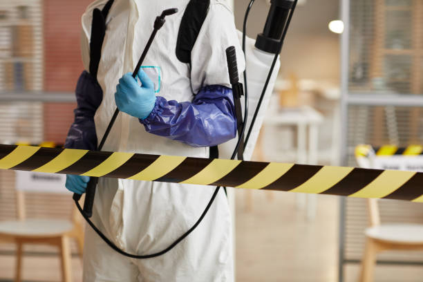 Professional Crime Scene Cleanup technician working in Harrison, MI